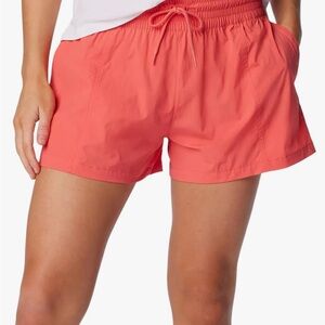 Women's Coral Drawstring Shorts